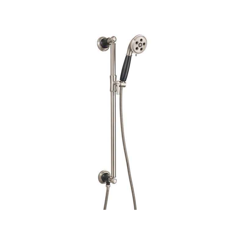 Brizo 88761-NKBL Rook Slide Bar With Handshower